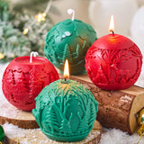 Christmas Ball Candle Molds - DIY